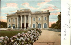 Marble Palace, Mrs OHP Belmont's House Newport, RI Postcard Postcard