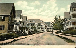 Residential View on Prospect Street Postcard