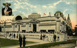 Muller Luxus Cafe - Exposition Grounds San Francisco, CA Postcard Postcard