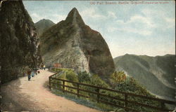 Pali Scenic Battle Ground Postcard