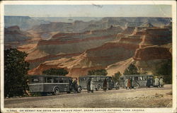 On Hermit Rim Drive Near Mojave Point Grand Canyon National Park, AZ Postcard Postcard