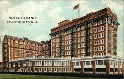 Hotel Strand and Grounds Atlantic City, NJ Postcard Postcard