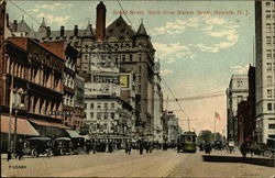 Broad Street North from Market Street Postcard