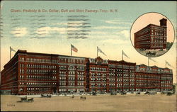 Cluett, Peabody & Co Collar, Cuff and Shirt Factory Troy, NY Postcard Postcard