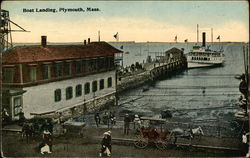 Boat Landing Postcard