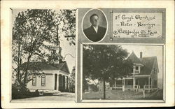 First Congregational Church Northbridge, MA Postcard Postcard