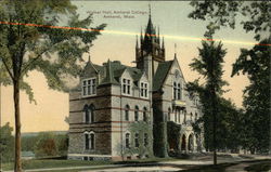 Walker Hall, Amherst College Massachusetts Postcard Postcard