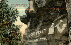 Pratt's Rock Postcard