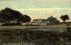 Hotel at Ipswich Bluff Postcard