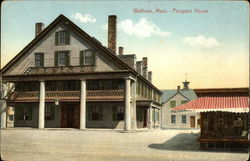 Prospect House Waltham, MA Postcard Postcard