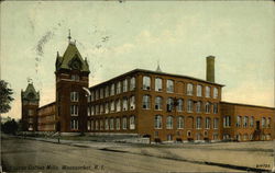 Nourse Cotton Mills Woonsocket, RI Postcard Postcard