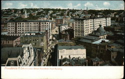 Westminster Street from Union Trust Building Postcard