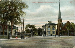 Trinity Square Providence, RI Postcard Postcard