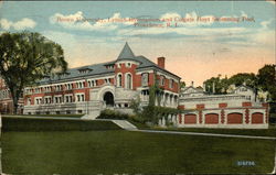 Brown University, Lyman Gymnasium and Colgate Hoyt Swimming Pool Postcard