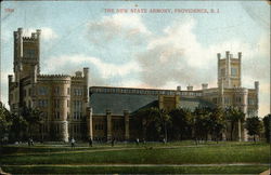 The New State Armory Postcard