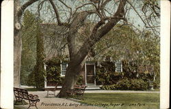 Betsy Williams Cottage at Roger Williams Park Providence, RI Postcard Postcard