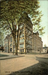 English High School Postcard