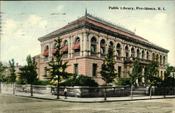 Public Library Providence, RI Postcard Postcard