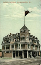 Surf Hotel and Cafe Postcard