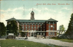 Holy Cross - Alumni Hall Postcard