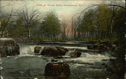 Falls at Hunts Mills Postcard