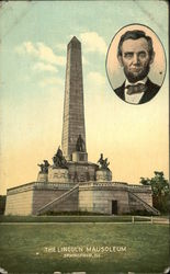 The Lincoln Mausoleum Springfield, IL Postcard Postcard