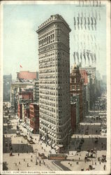 Flat Iron Building Postcard