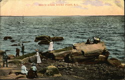 Beach Scene Postcard