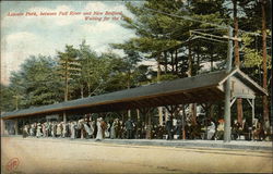 Station at Lincoln Park Dartmouth, MA Postcard Postcard