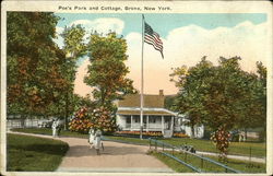 Poe's Park and Cottage Bronx, NY Postcard Postcard