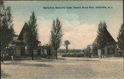 Ballantine Memorial Gardens at Branch Brook Park Postcard