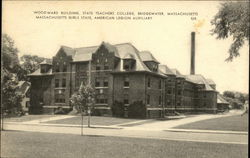 State Teachers College - Woodward Building Postcard