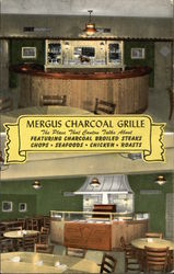 Mergus Charcoal Grille and Restaurant Canton, OH Postcard Postcard