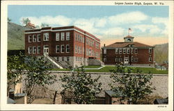 Logan Junior High Postcard