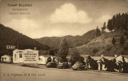 Camp Billings Deadwood, SD Postcard Postcard