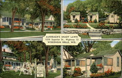 Auerbach's Shady Lawn Postcard