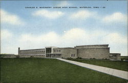 Charles S. McKinstry Junior High School Waterloo, IA Postcard Postcard