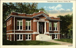 Carnegie Public Library Corbin, KY Postcard Postcard