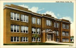 Public School Corbin, KY Postcard Postcard