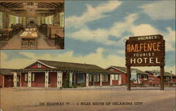 Railfence Tourist Hotel Postcard