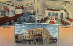 Hotel Arlington Coldwater, MI Postcard Postcard