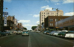 Court Street Looking East Kankakee, IL Postcard Postcard