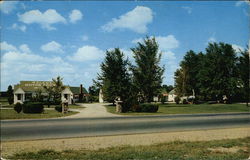 42nd Street Motor Court Indianapolis, IN Postcard Postcard