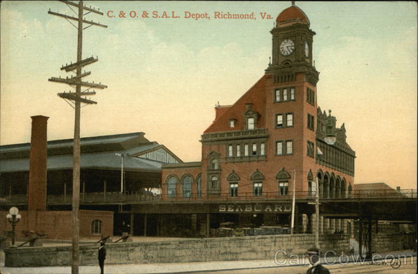 C. & O. & S.A.L. Depot Richmond, VA