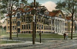 North Chestnut Street School Springfield, MA Postcard Postcard