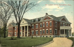 Old Ladies' Home Postcard