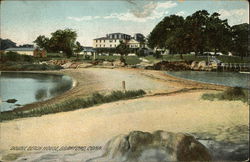 Double Beach House Branford, CT Postcard Postcard