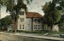 Public Library Westerly, RI Postcard Postcard