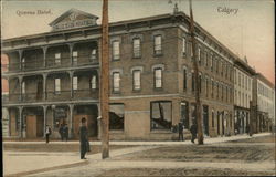 Queens Hotel Calgary, AB Canada Alberta Postcard Postcard