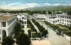 King Street showing Public Building Kingston, Jamaica Postcard Postcard